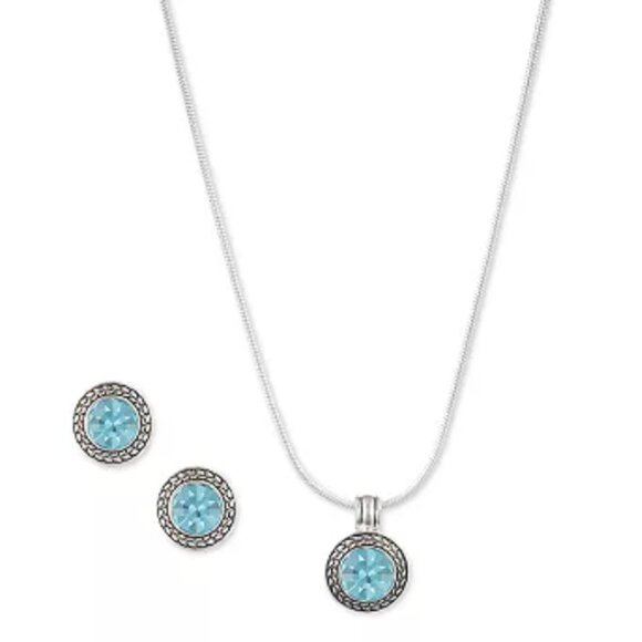 Napier Jewelry - Napier Set of Necklace & Post Earrings, NWT